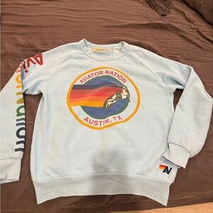 Aviator Nation Sky Blue Crewneck